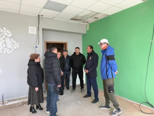 В селе Калмаш капитально ремонтируют школу