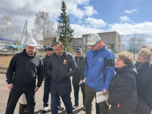 В селе Калмаш капитально ремонтируют школу