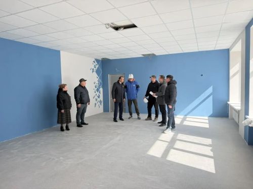 В селе Калмаш капитально ремонтируют школу