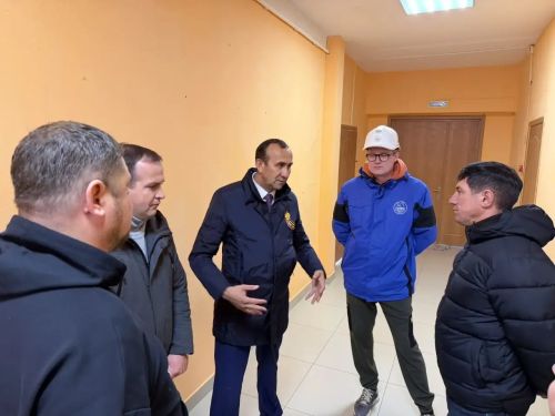 В селе Калмаш капитально ремонтируют школу