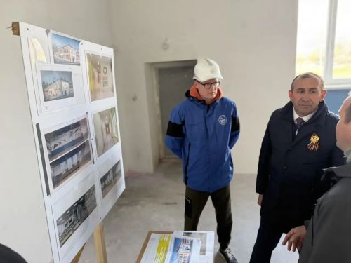 В селе Калмаш капитально ремонтируют школу