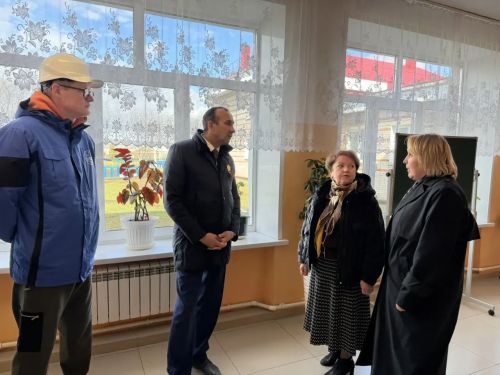 В селе Калмаш капитально ремонтируют школу