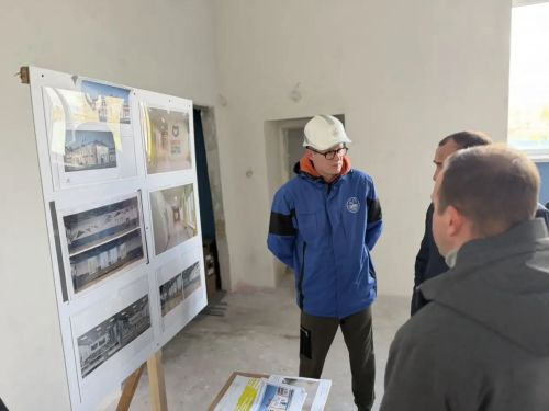В селе Калмаш капитально ремонтируют школу