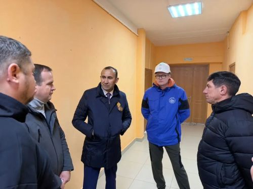 В селе Калмаш капитально ремонтируют школу