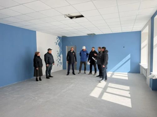 В селе Калмаш капитально ремонтируют школу