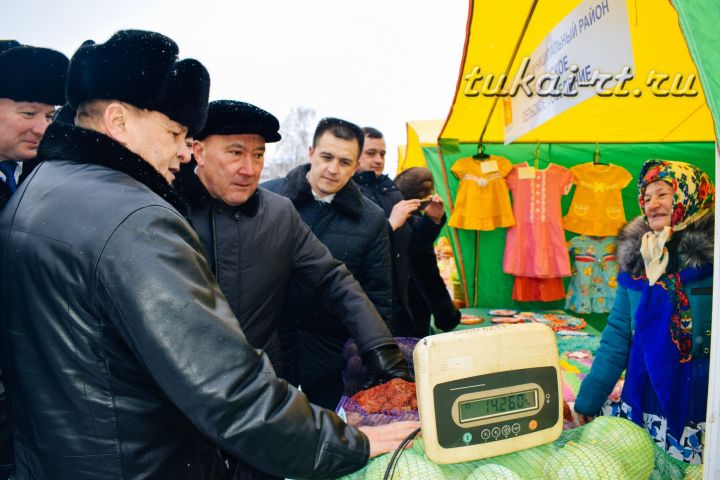 Тукай районына ТР авыл хуҗалыгы һәм азык-төлек министры Марат Әхмәтов  килде