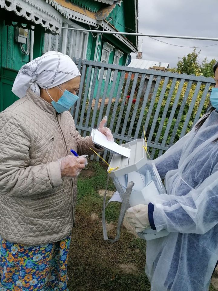 Получатели социальных услуг комплексного центра социального обслуживания населения «Шафкатъ» активно приняли участие на выборах