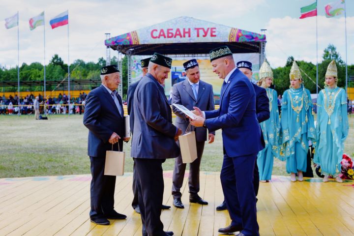 Прошёл районный Сабантуй в деревне Кзыл-Байрак