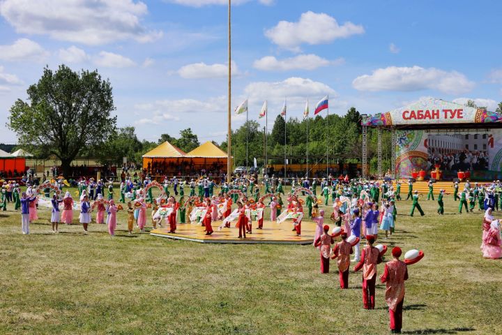 Прошёл районный Сабантуй в деревне Кзыл-Байрак