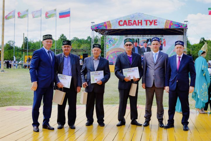 Прошёл районный Сабантуй в деревне Кзыл-Байрак