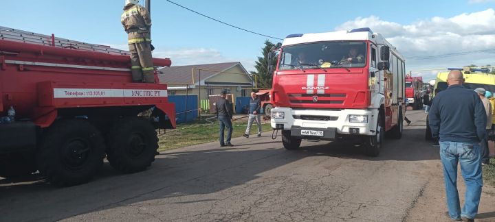 Сегодня в деревне Саитово в пожаре погибли семь человек