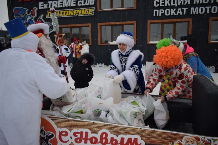 Веселое катание для особых гостей!