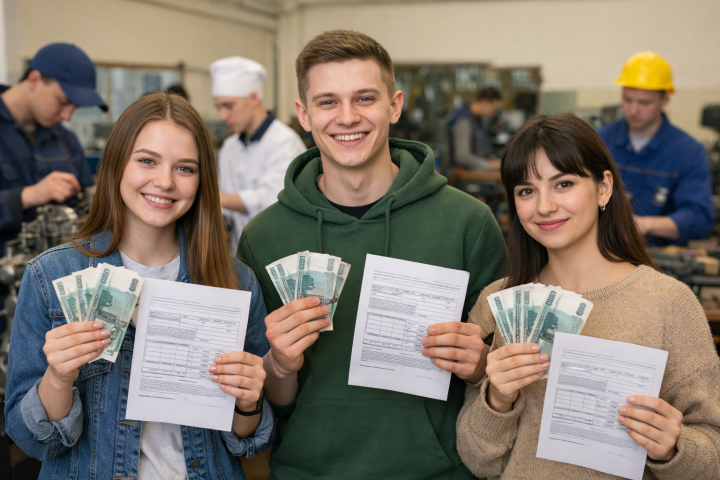 Татарстанда 325 көллият һәм техникум студентына уку хакының 30 проценты кире кайтарылды