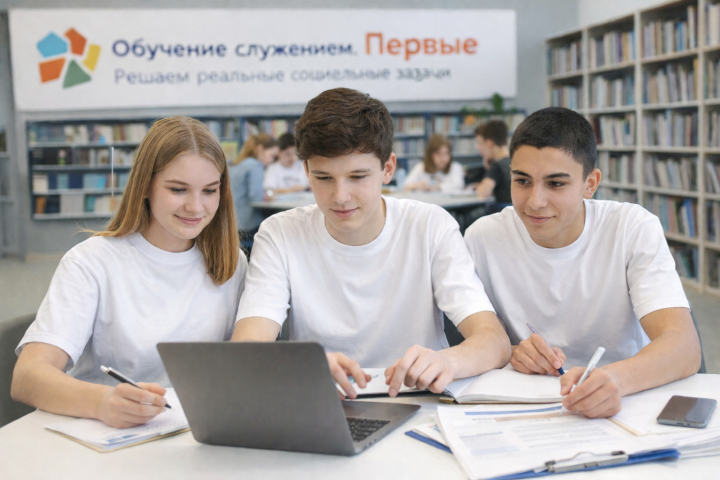 Программа «Обучение служением. Первые» станет частью школьного курса для старшеклассников