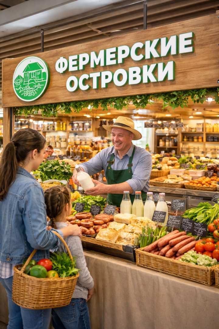 В Татарстане открылись юбилейные «Фермерские островки» — сотая торговая точка для местных производителей
