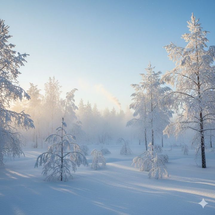 Хәерле кышкы иртә белән!