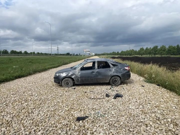 Подросток без прав устроил серьёзное ДТП на загородной трассе в Тукаевском районе