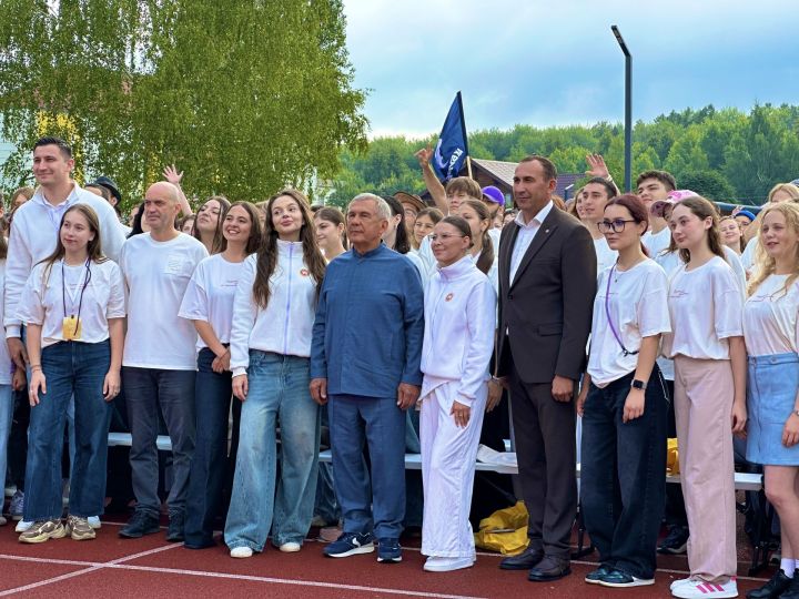 Рустам Минниханов посетил обновленный лагерь «Следопыт» в Тукаевском районе