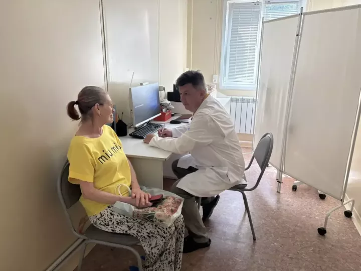 В Круглом Поле прошел выездной прием руководства Тукаевской ЦРБ
