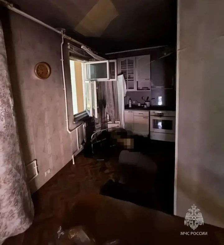 ‎Неосторожное обращение с огнём привело к гибели человека в Набережных Челнах