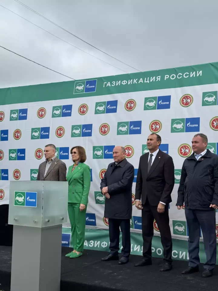 В Тукаевском районе состоялся торжественный пуск газа