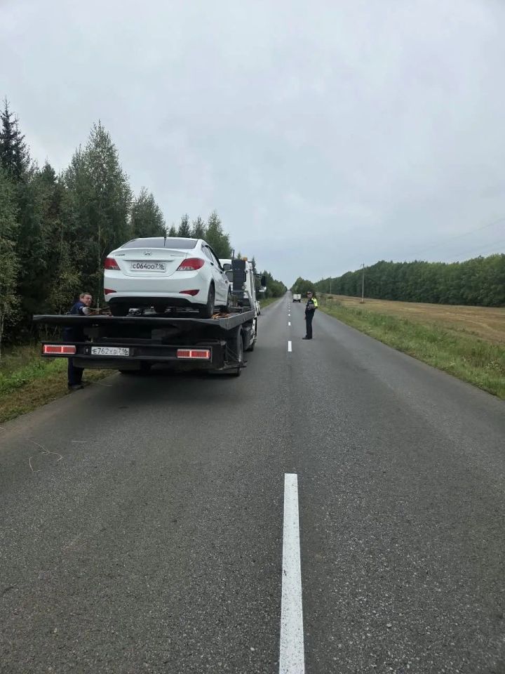 В Тукаевском районе водитель попался за рулем в состоянии алкогольного опьянения