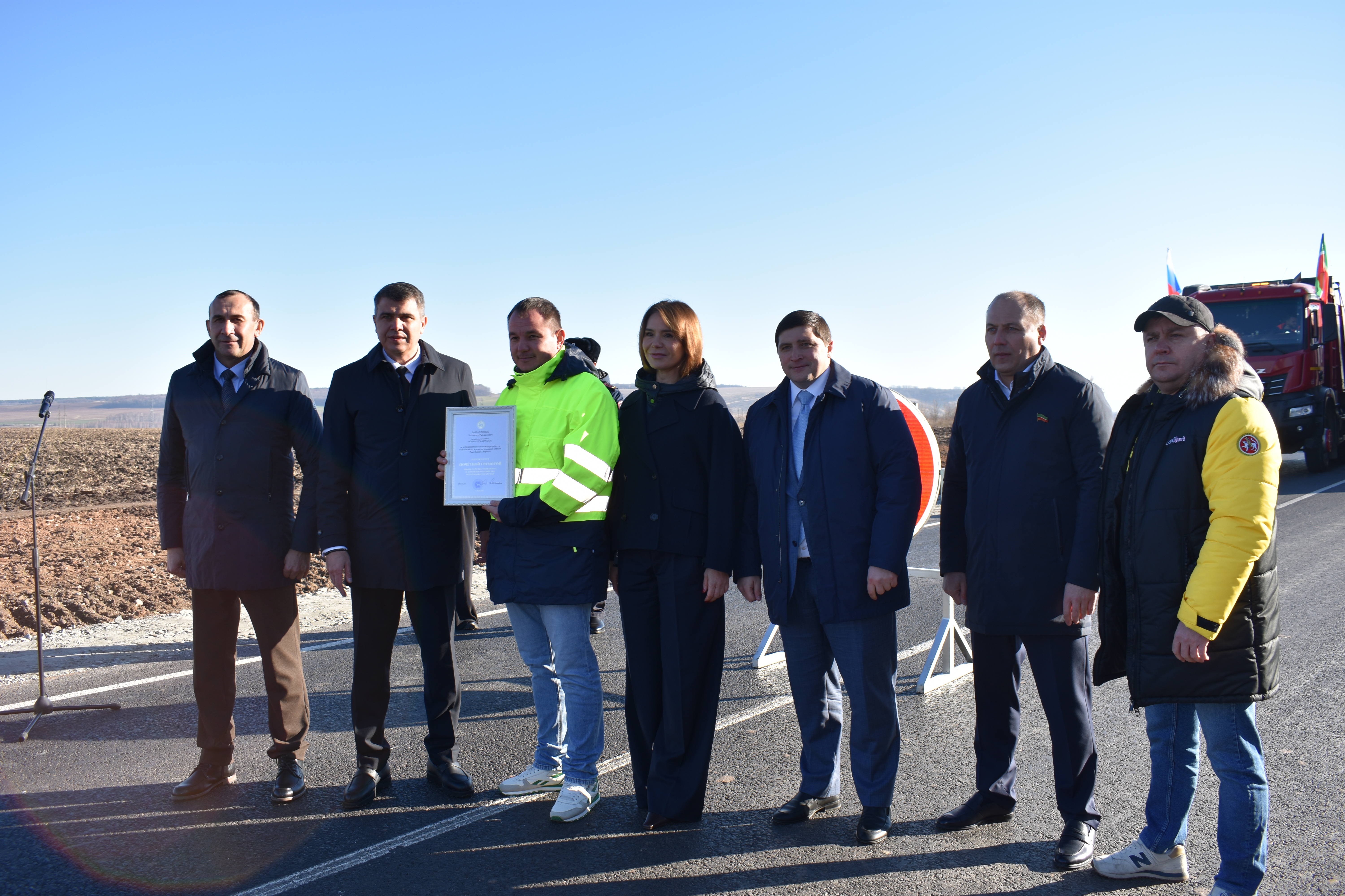 Заслуженные награды — создателям дорог/