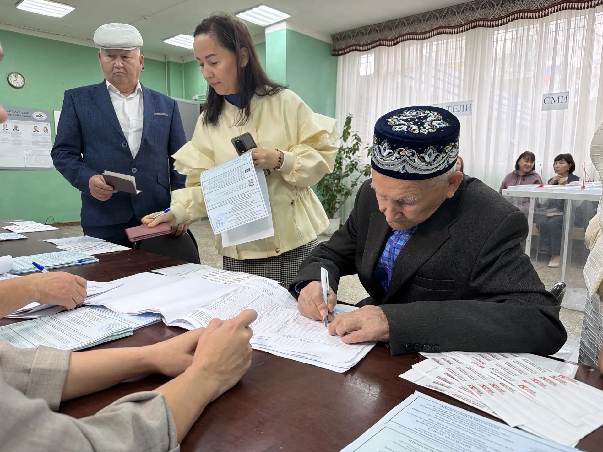 Бөек Ватан сугышы ветераны Шәүкәт Әхмәтназипов. 