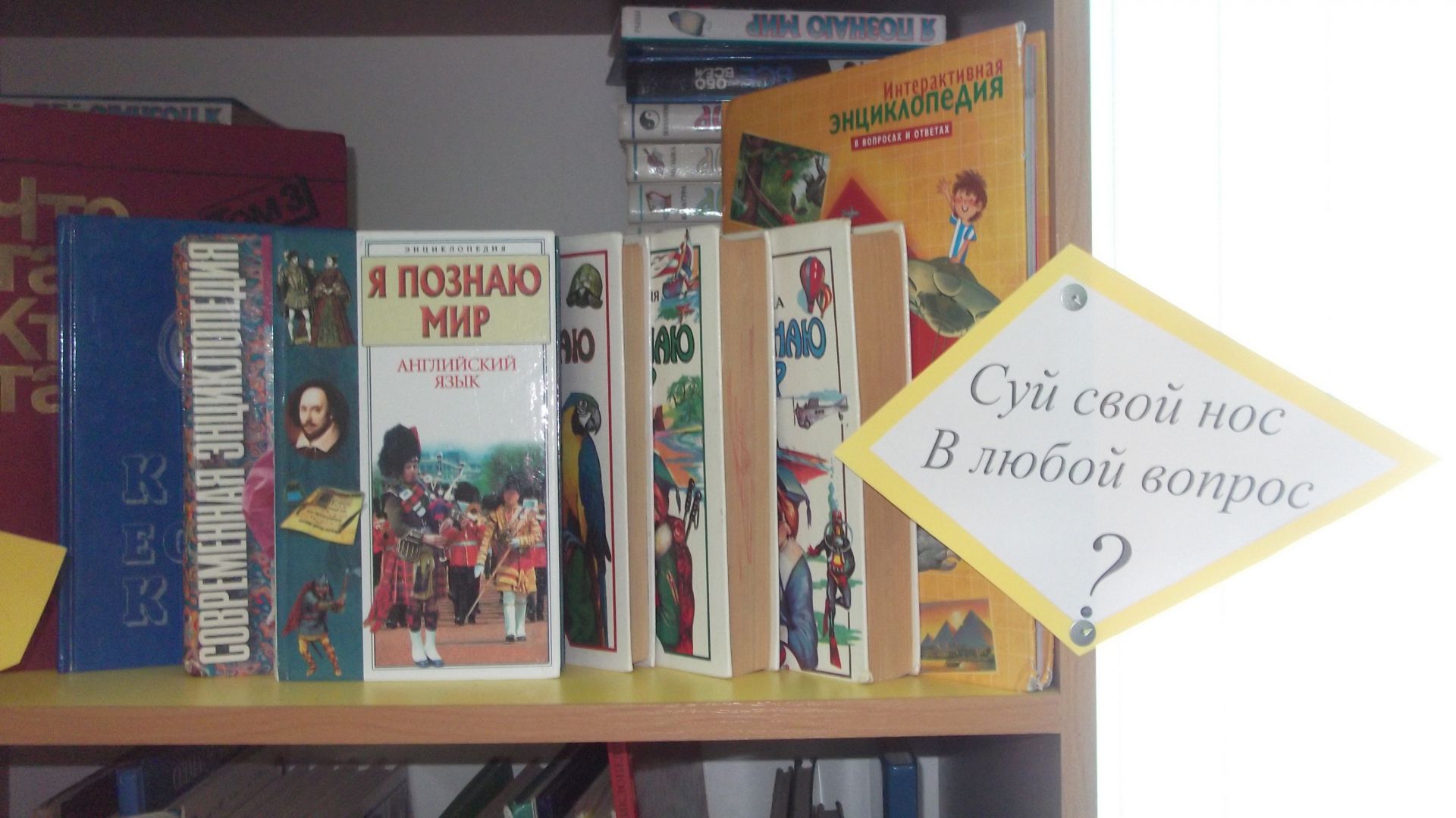 В Татарстанской сельской библиотеке оформлены две книжные выставки «Под зеленым парусом на книжной волне» и «Интересное-детям»