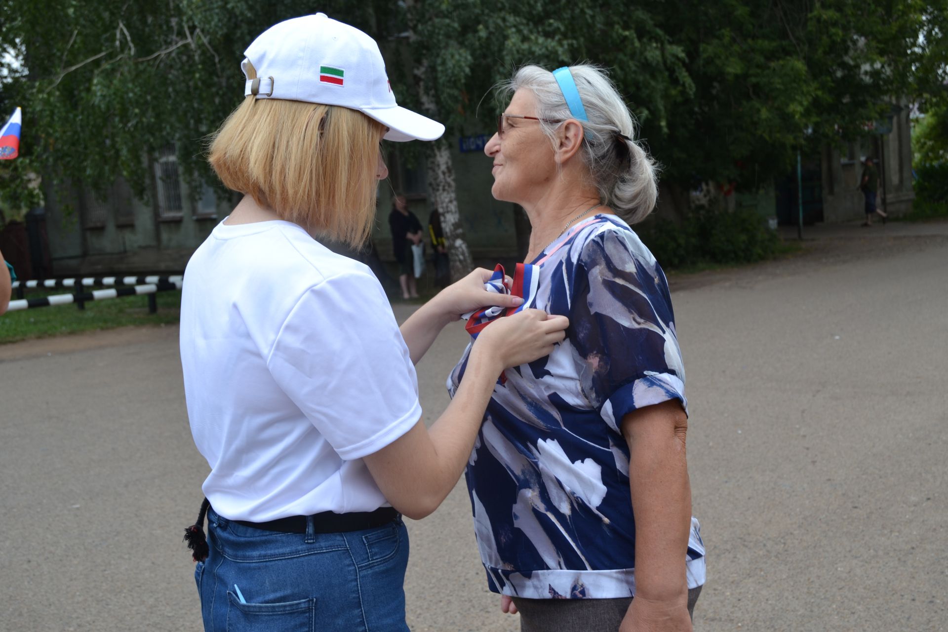 Патриотическая акция «Триколор», посвященная  Дню Государственного флага России