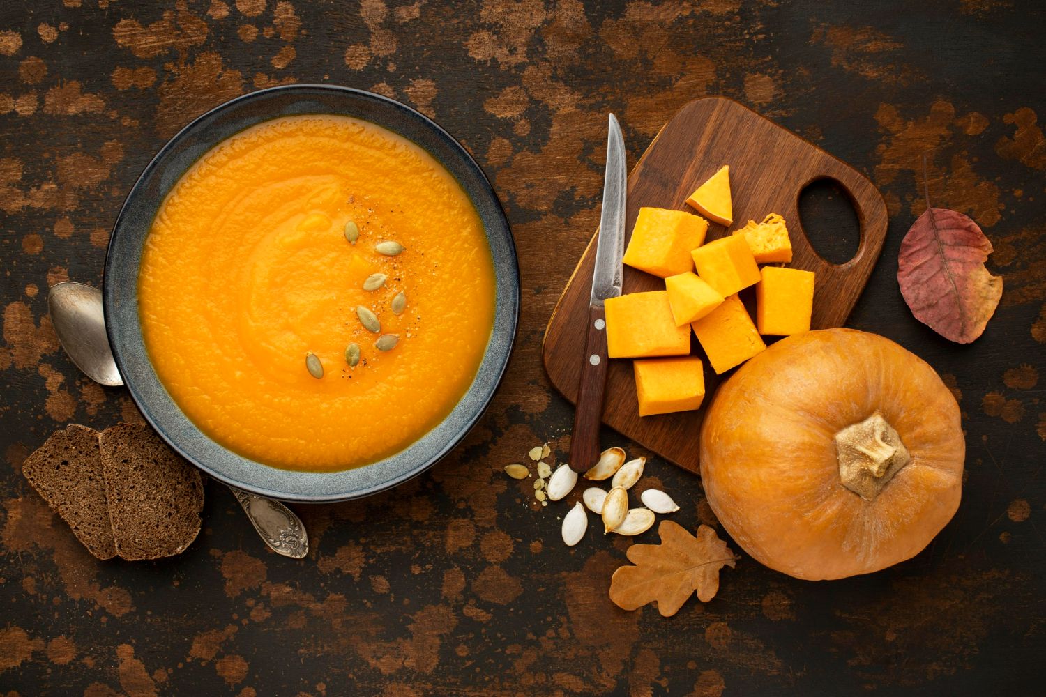 Тыквенный суп: вкусное и полезное блюдо для укрепления организма в дождливое время