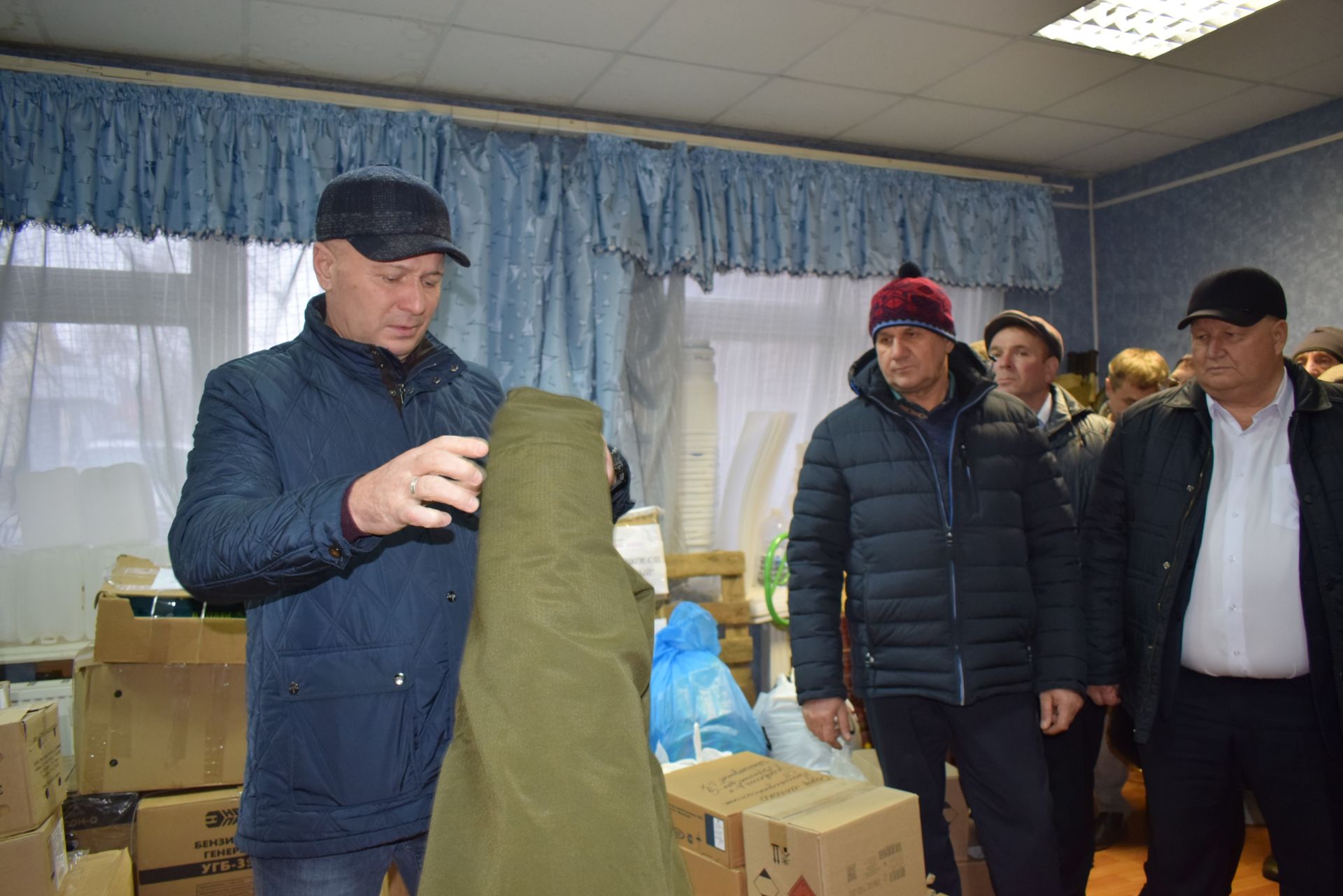 В селе Бетьки организовали сбор гуманитарной помощи для отправки нашим бойцам в зону специальной военной операции