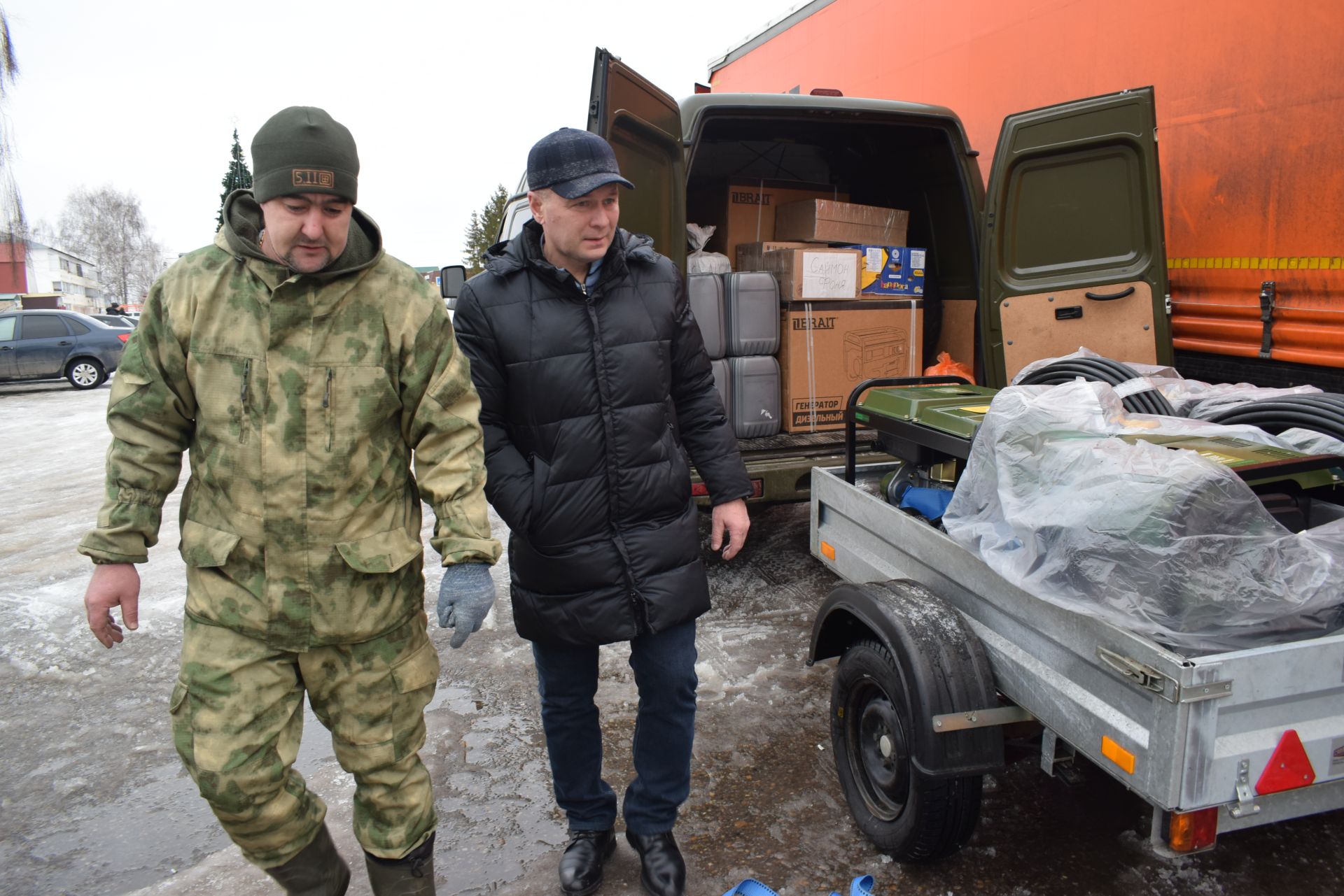 Новогодний подарок землякам-военнослужащим