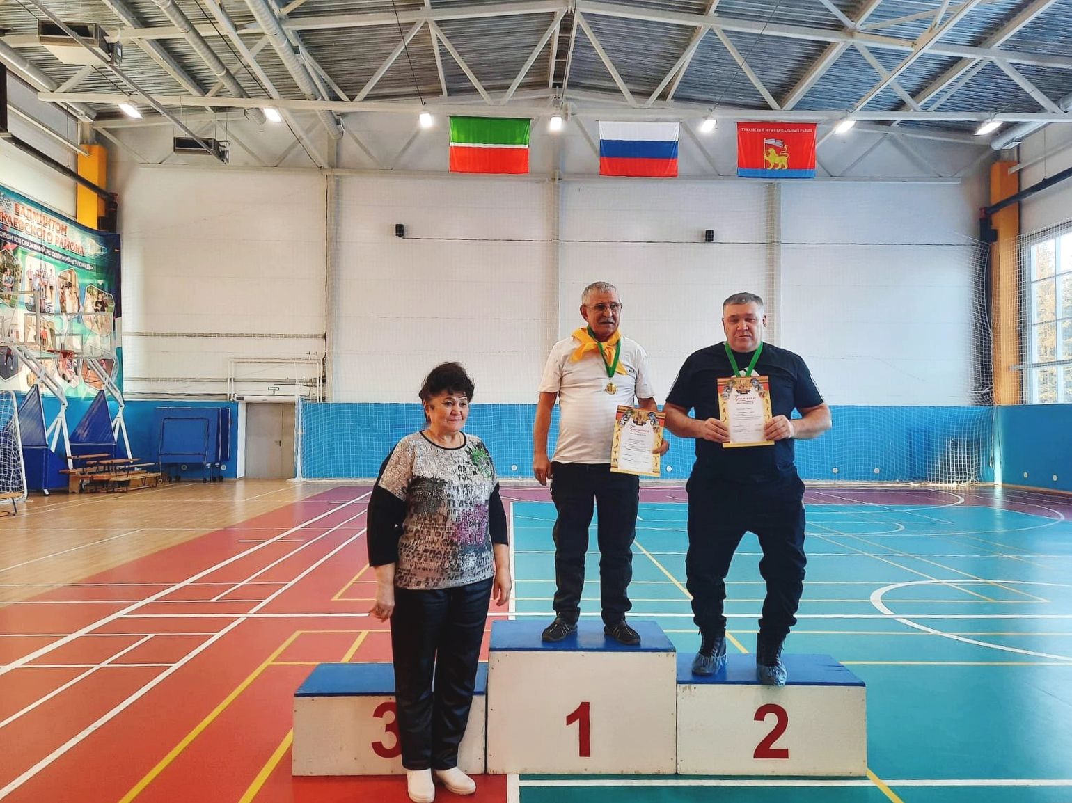 Успешная спартакиада для лиц с ограниченными возможностями здоровья в спортивном зале «Алга»