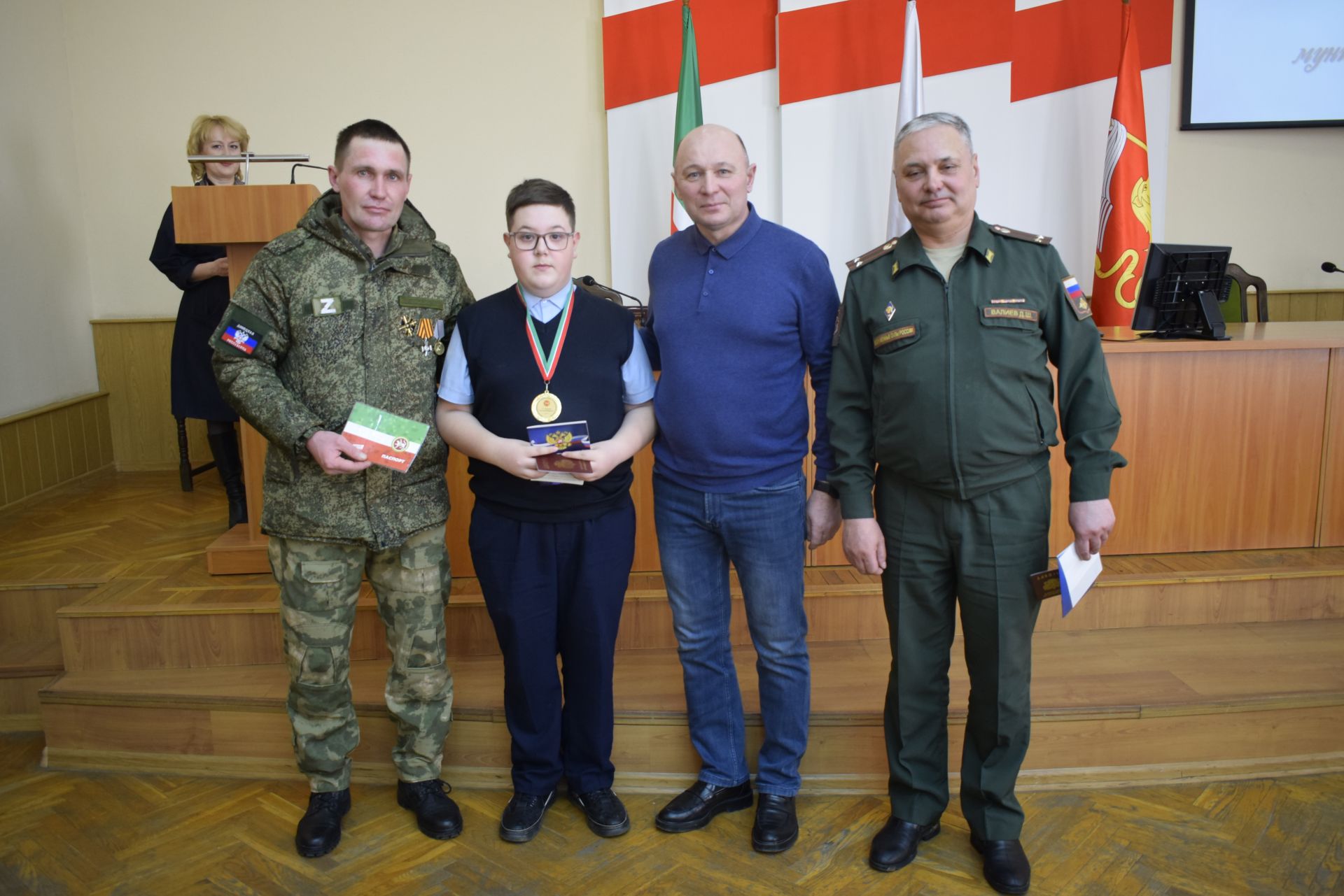 Паспортлар тапшырылды