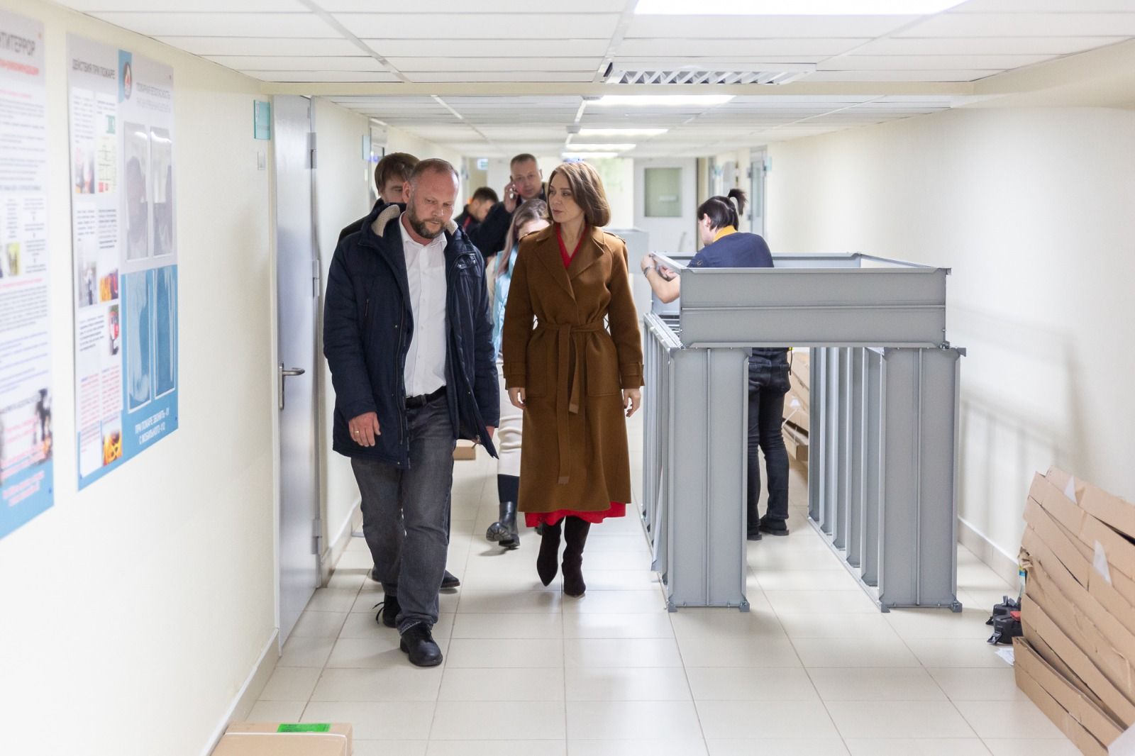 Депутат Государственной Думы РФ Альфия Когогина проинспектировала ход реконструкции инфекционной больницы