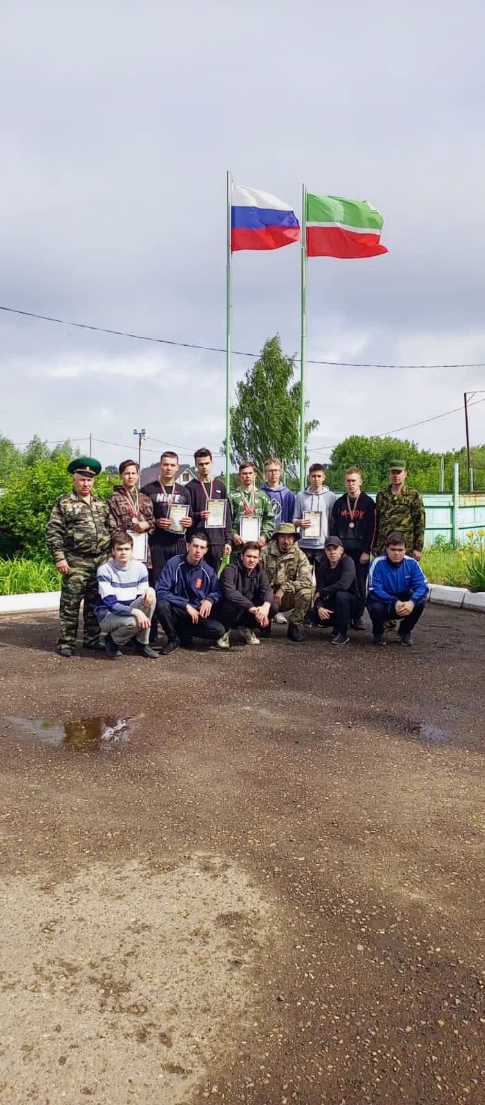 Открылись двери в лагерь «Чемпион» на базе Калмиинской школы для юношей 10-х классов