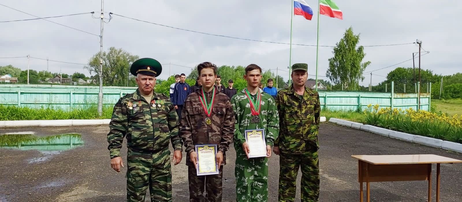Открылись двери в лагерь «Чемпион» на базе Калмиинской школы для юношей 10-х классов