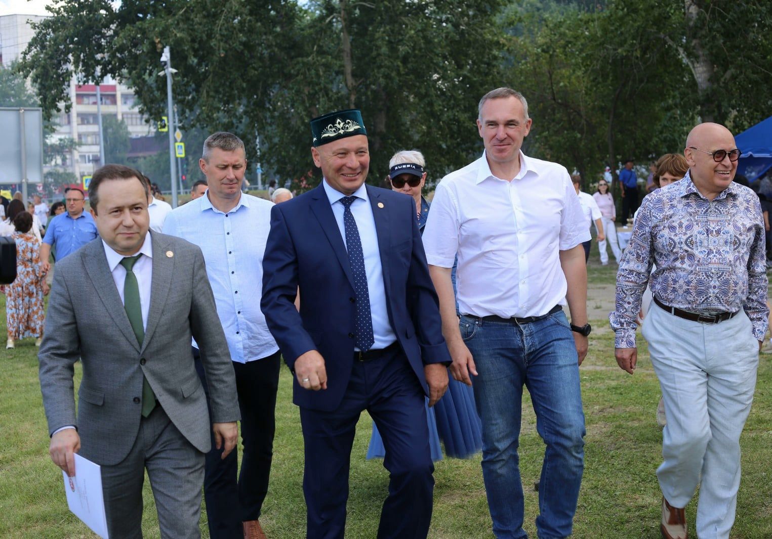 Команда Тукаевского муниципального района приняла участие в организации национального праздника «Сабантуй» в городе Тюмень