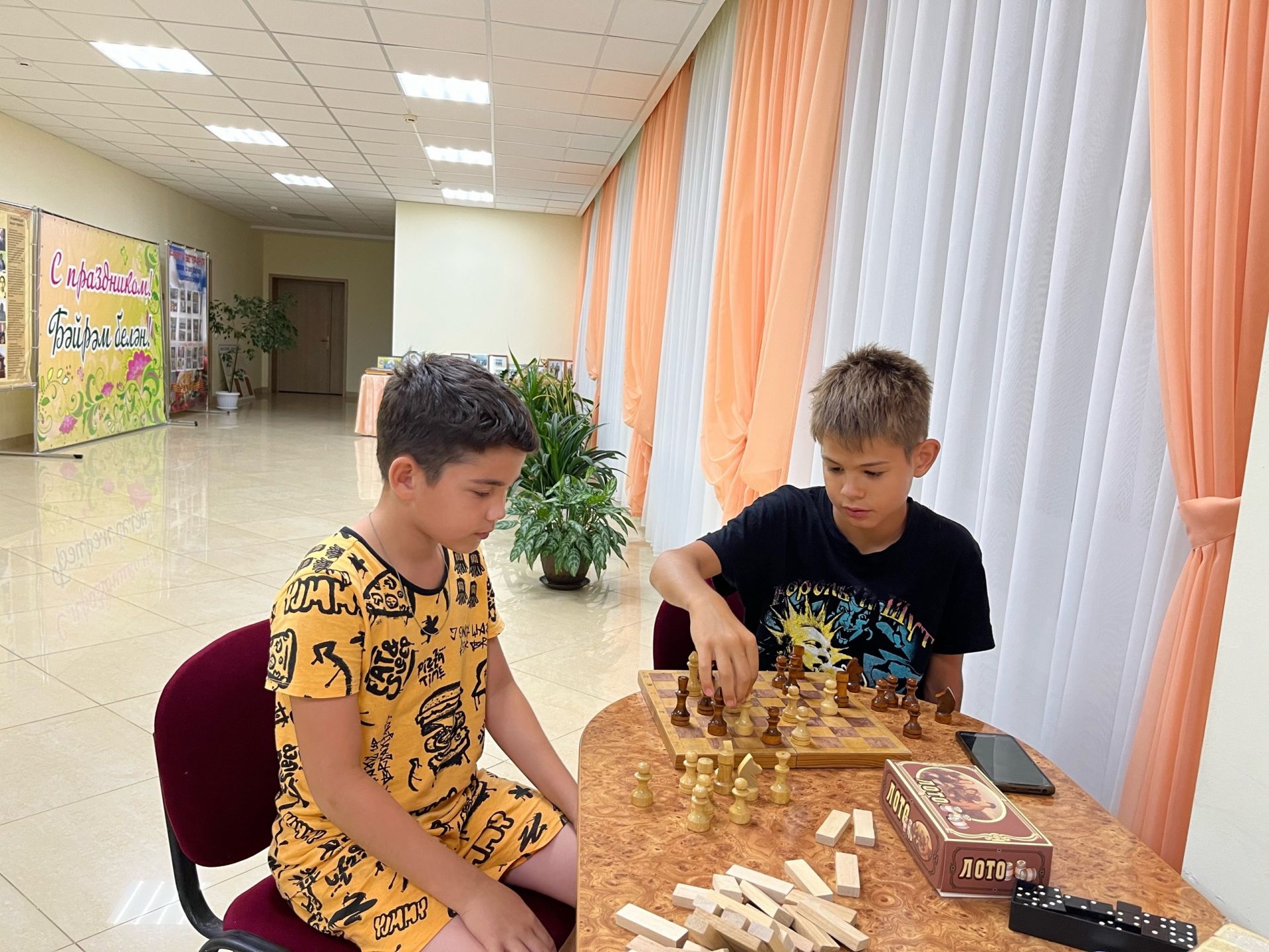 В Старом Абдулово прошёл праздник «Шахматы-игра мудрости»