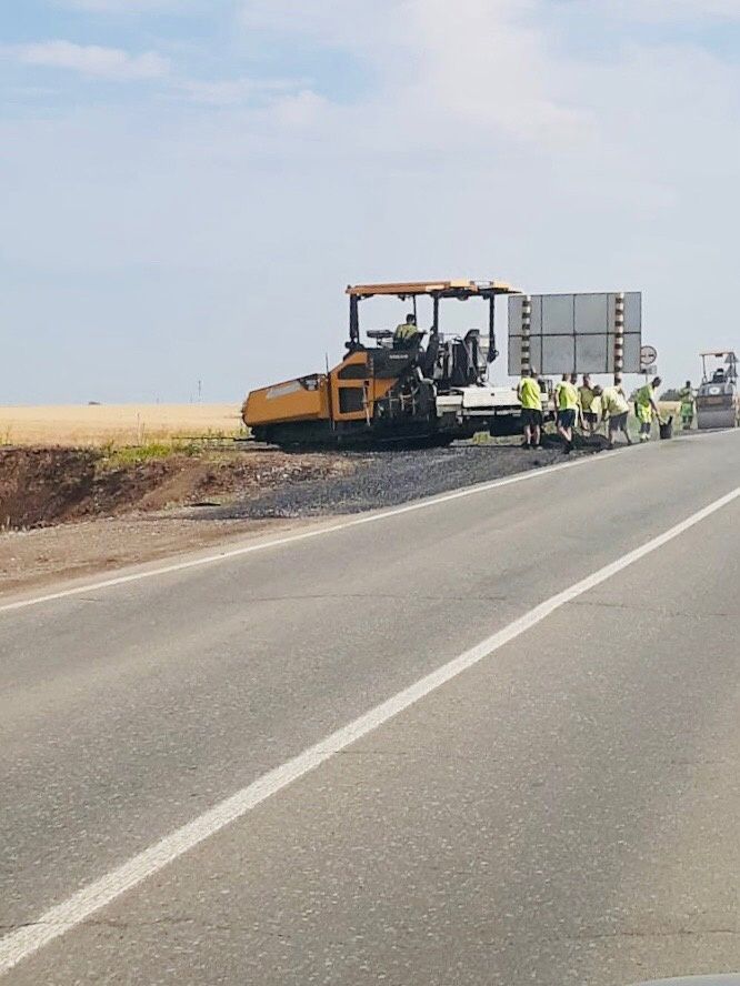 В СНТ РИЗ-1, Тукаевского района, подходят к завершению дорожные работы