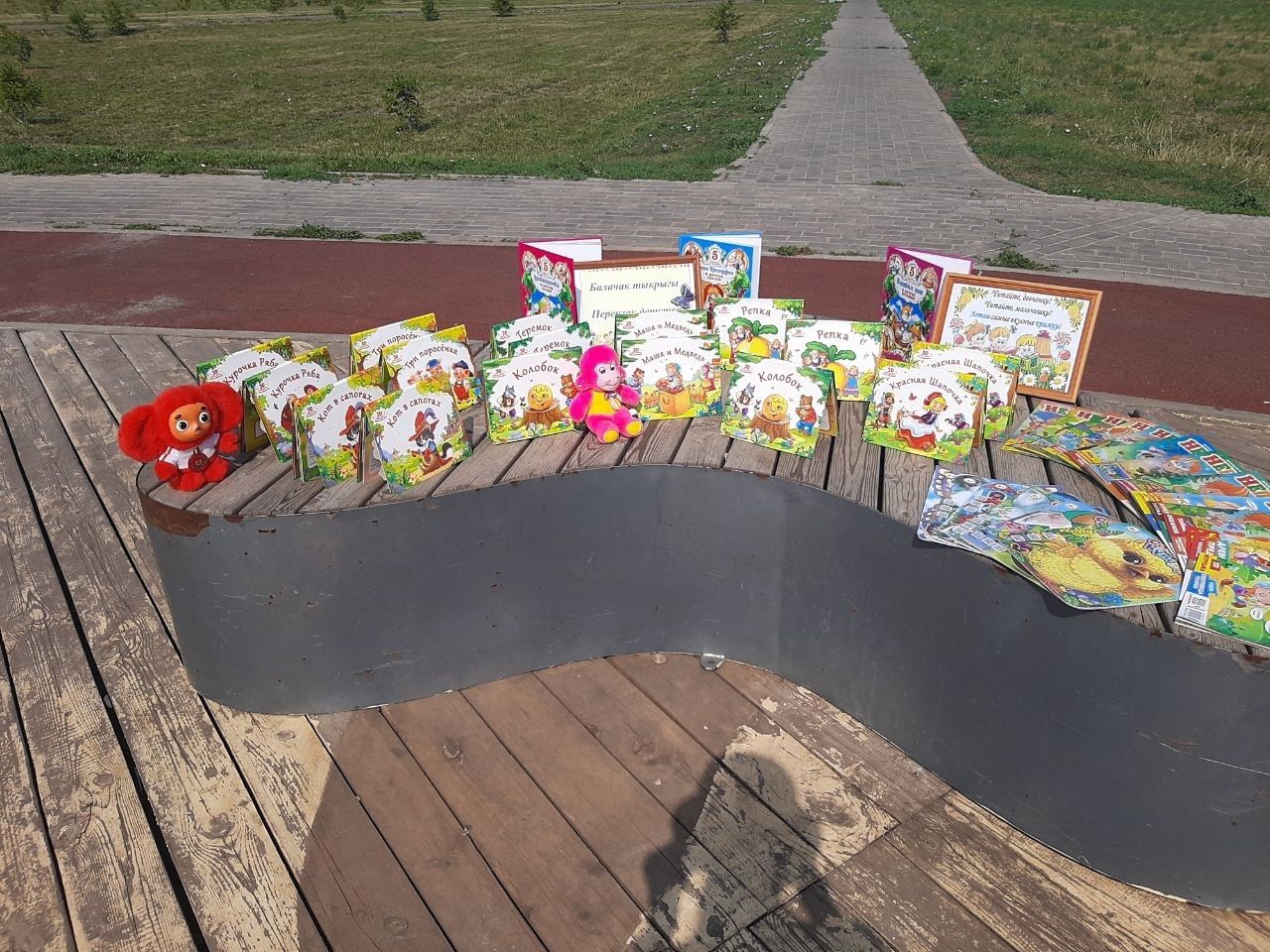 Иске Җирекле авылы паркында «Ачык һавада уку»  булып узды