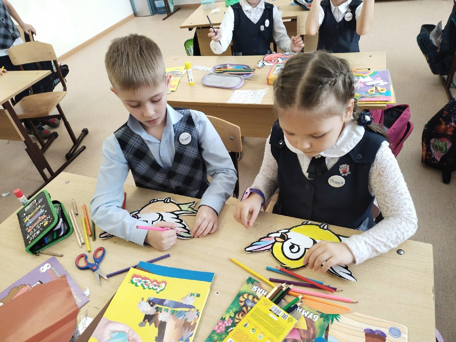В Бетькинской школе прошёл мастер-класс «Чудо птицы»