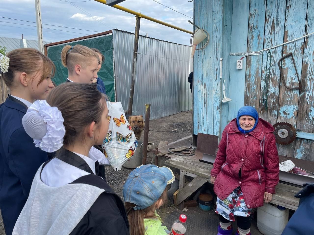 Малошильнинская школа Тукаевского района чествует ветеранов Великой Отечественной войны
