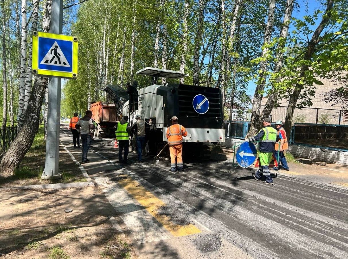 Ремонт улицы Центральная в поселке Новый: активная фаза