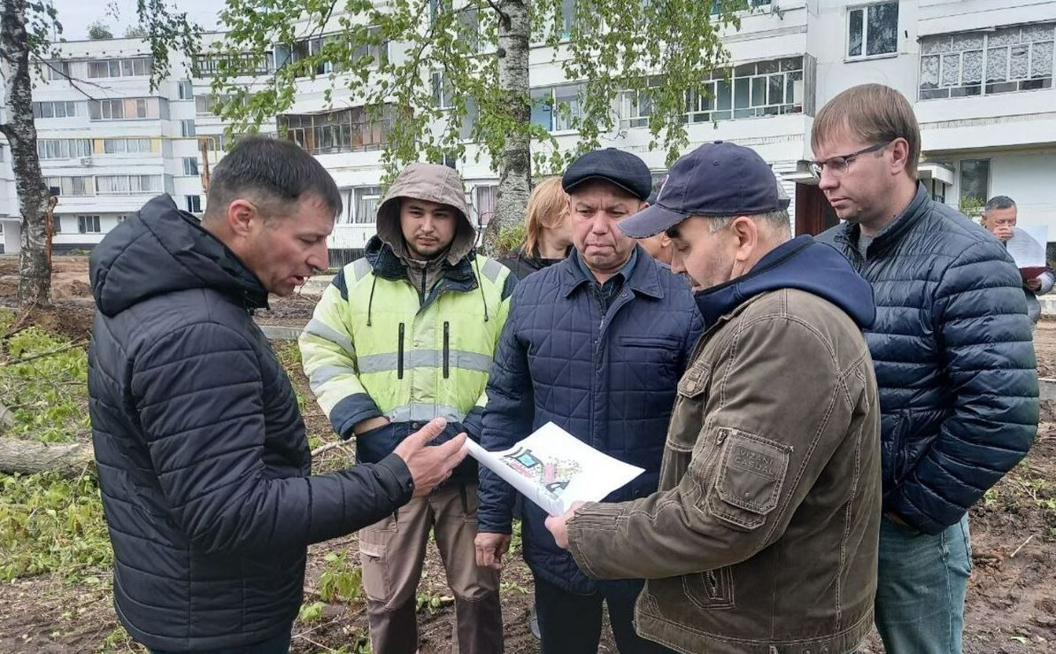 Тукай районында «Безнең ишегалды» программасы буенча эшләр төгәлләнү алдында