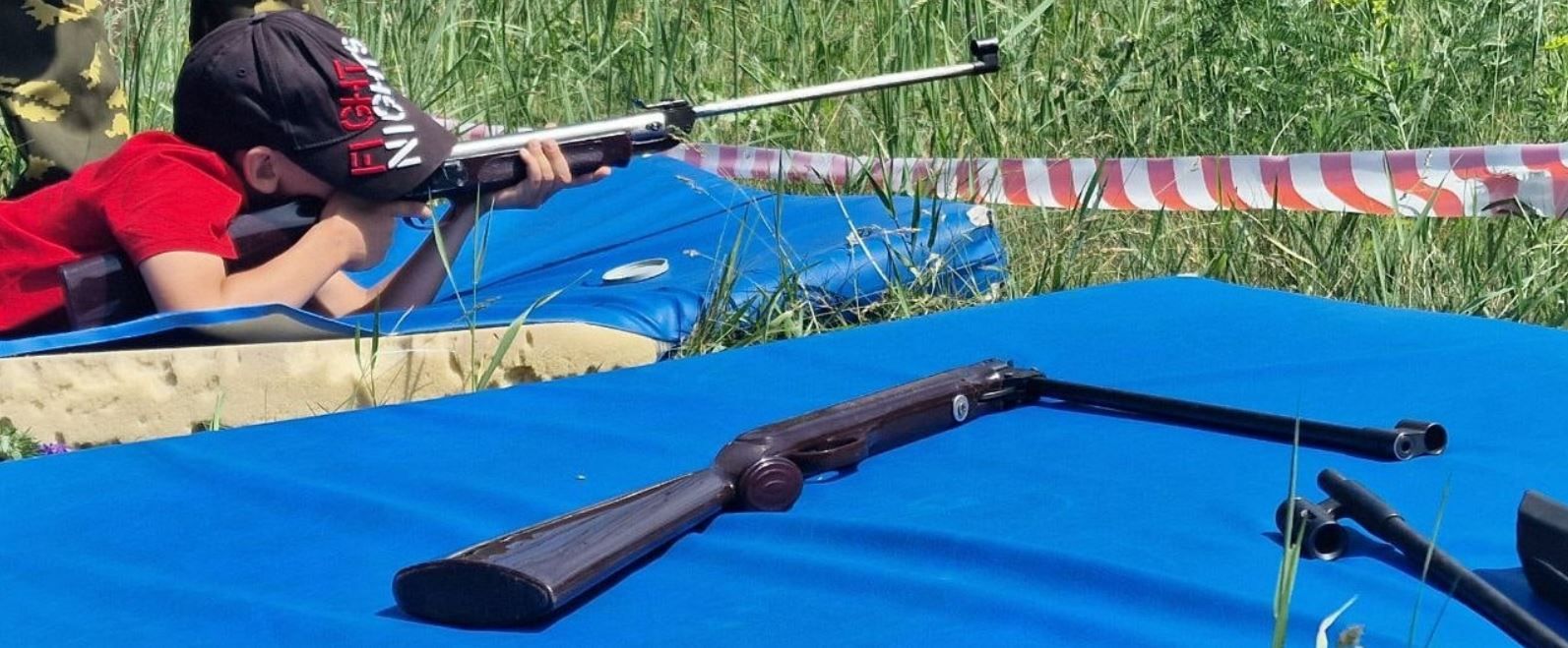В лагере «Ромашка» прошло военно-спортивное мероприятие «Орлёнок - патриот»