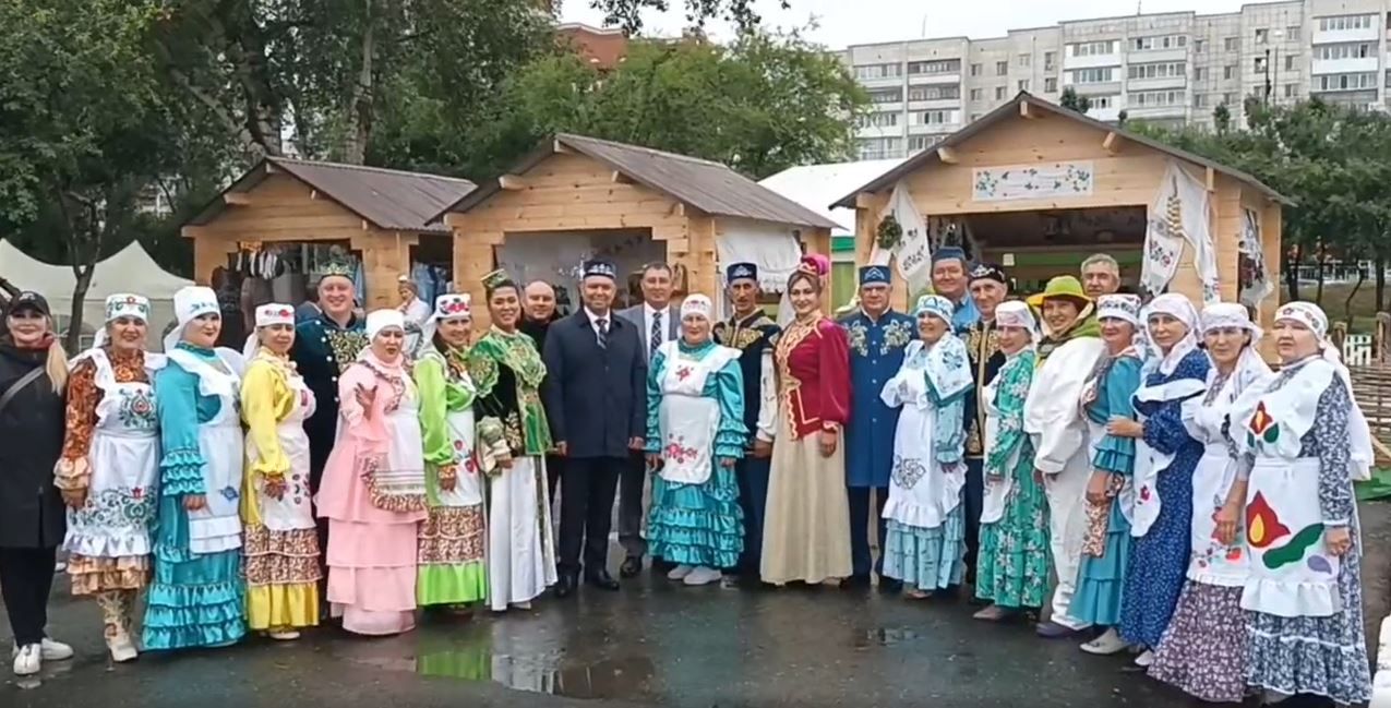Сабантуй в Тюмени: Тукаевский район принял участие в национальном празднике