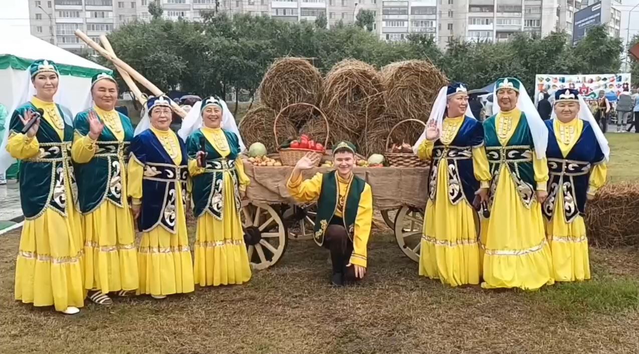 Сабантуй в Тюмени: Тукаевский район принял участие в национальном празднике