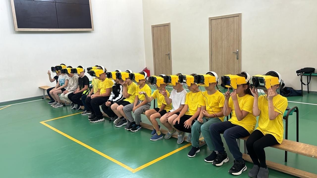 Бетькинская школа Тукаевского района погрузилась в мир дополненной реальности